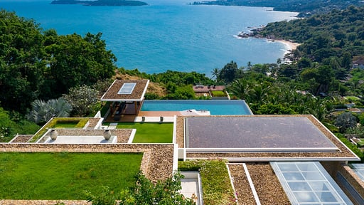 Villa Samujana Neung Фото с дрона