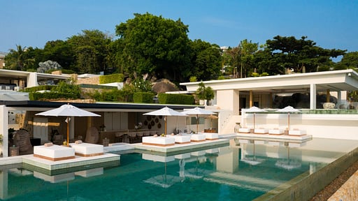 Villa Sip Song Фото с дрона