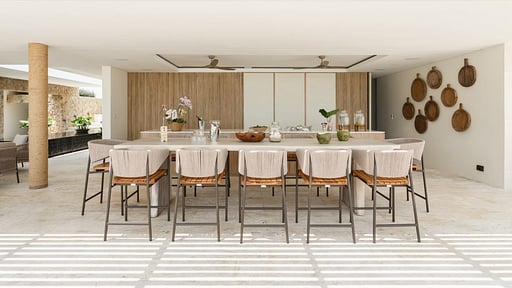 Villa Sip Song Обеденная зона 2