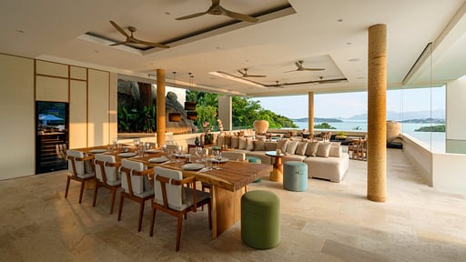 Villa Sip Song Обеденная зона 1