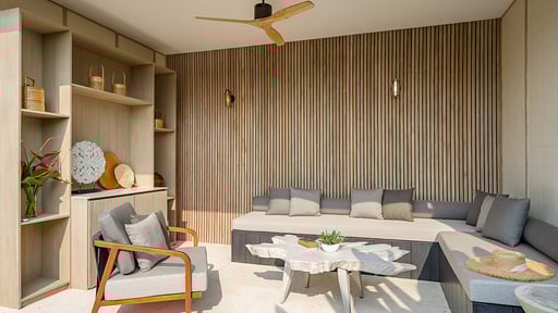 Villa Sip Song Гостиная 1