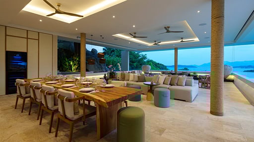 Villa Sip Song Обеденная зона 1