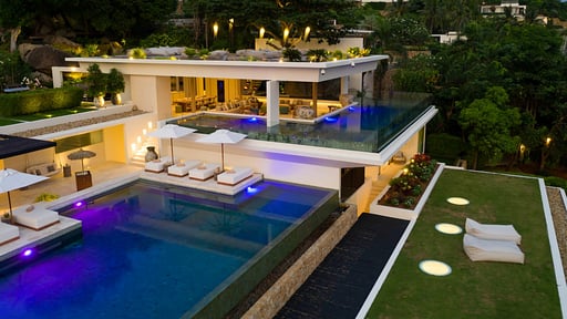 Villa Sip Song Фото с дрона