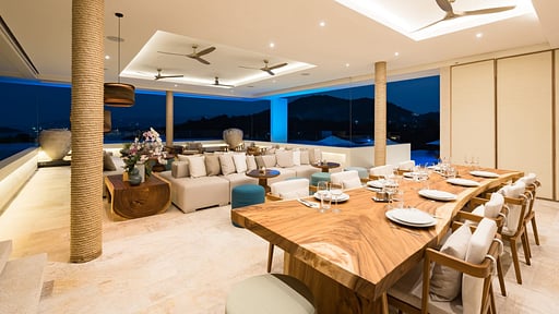 Villa Sip Song Обеденная зона 1
