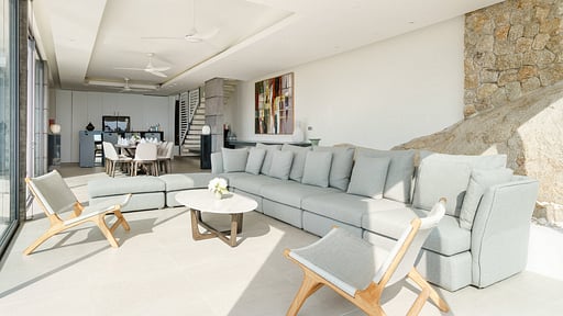 Villa Sip Jet Woonkamer