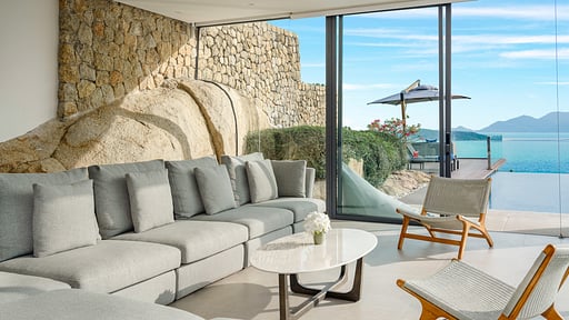 Villa Sip Jet Woonkamer