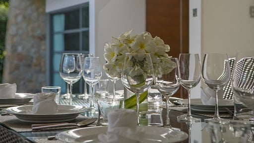 Villa Sip Gao Обеденная зона