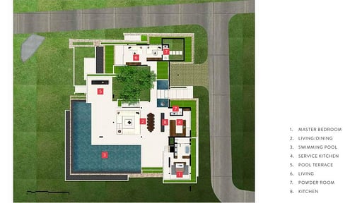 Villa Yee Sip Hok Grundriss