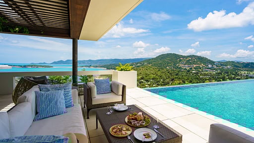 Villa Yee Sip Bpaet Терраса/веранда