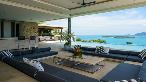 Villa Yee Sip Bpaet Гостиная