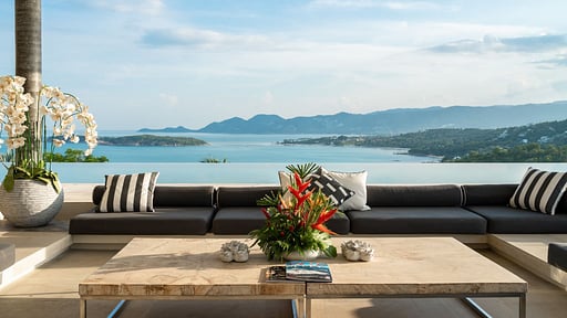 Villa Yee Sip Bpaet Гостиная