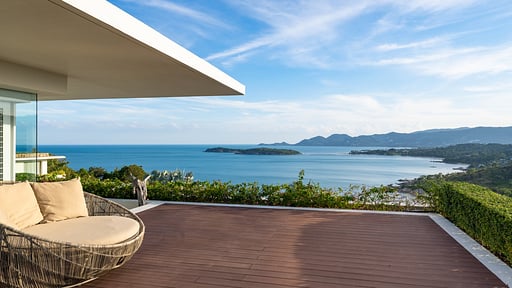 Villa Yee Sip Bpaet Terraza/balcón