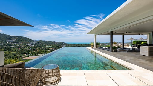 Villa Yee Sip Bpaet Piscina