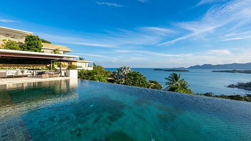 Villa Yee Sip Bpaet Piscina