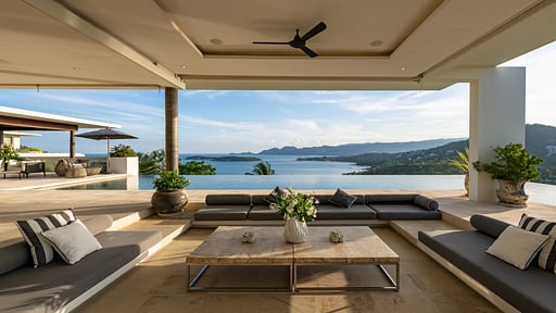 Villa Yee Sip Bpaet Terraza/balcón