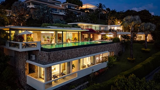 Villa Saam Drone pictures