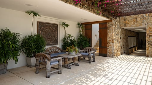 Villa Saam Terrace/Veranda