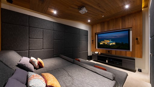 Villa Saam Sip Мультимедийная комната