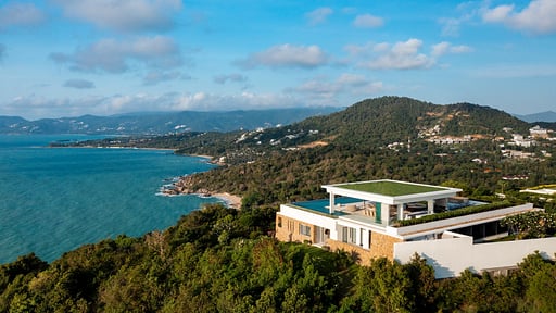 Villa Saam Sip Фото с дрона