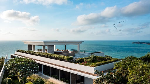 Villa Saam Sip Фото с дрона