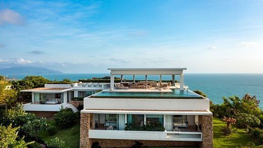 Villa Saam Sip Фото с дрона