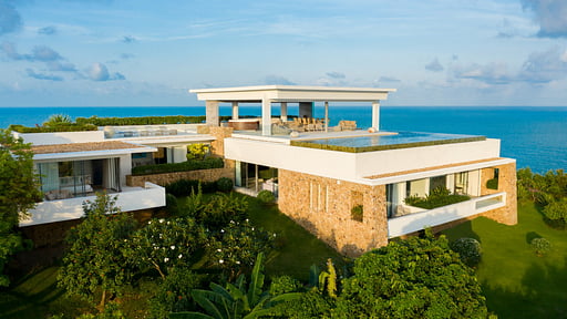 Villa Saam Sip Фото с дрона