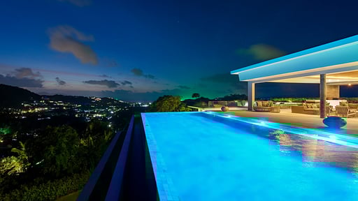 Villa Saam Sip Бассейн