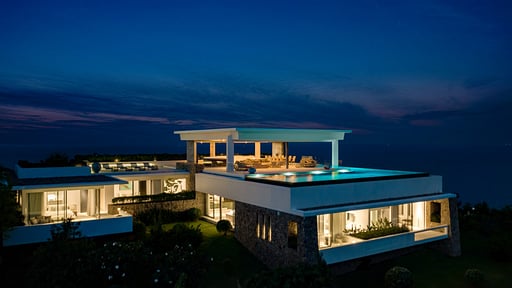 Villa Saam Sip Фото с дрона