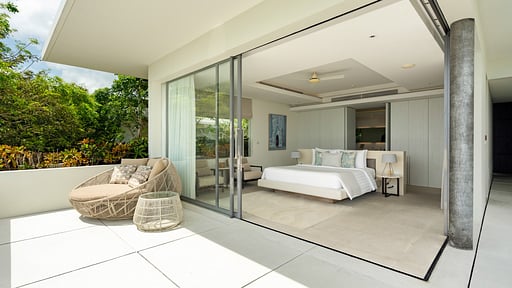 Villa Saam Sip Спальня 1