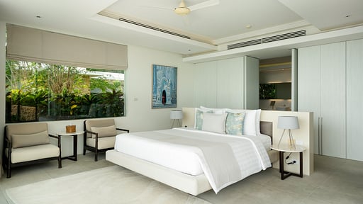 Villa Saam Sip Спальня 1