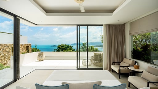 Villa Saam Sip Спальня 1