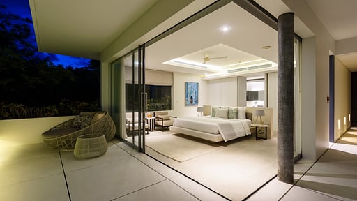 Villa Saam Sip Спальня 1