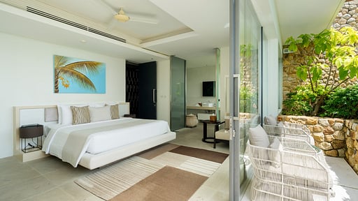 Villa Saam Sip Спальня 2