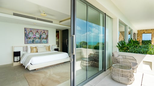 Villa Saam Sip Спальня 3