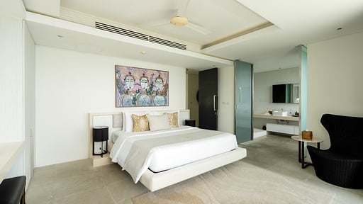 Villa Saam Sip Спальня 3