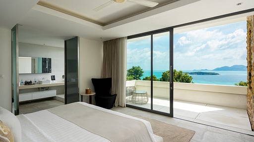 Villa Saam Sip Спальня 3