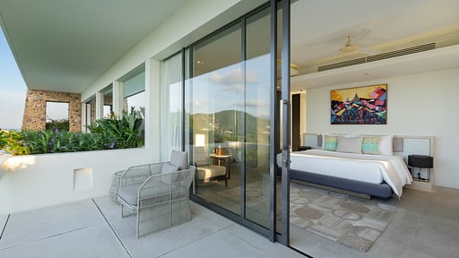 Villa Saam Sip Спальня 5