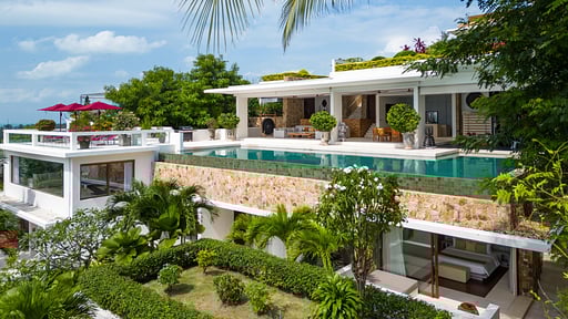 Villa See Drone foto's