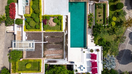 Villa See Drone foto's