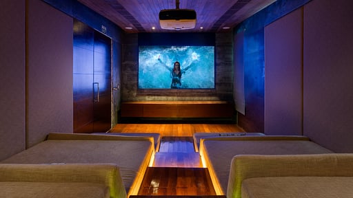 Villa See Media kamer