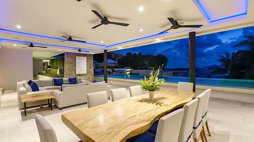 Villa Gao Dining area