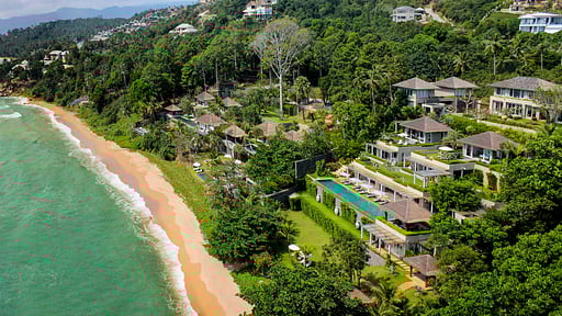 Sangsuri Villa 1 Фото с дрона