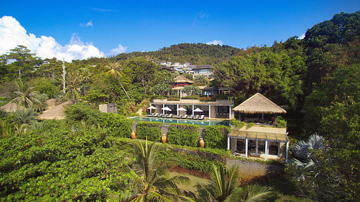 Sangsuri Villa 1 Фото с дрона