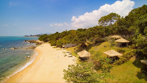 Sangsuri Villa 1 Фото с дрона