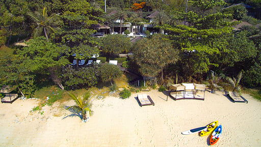 Sangsuri Villa Estate Drone foto's