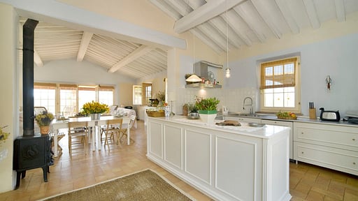 Villa Santa Barbera Küche