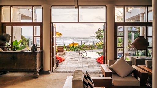 Santi Beach House Living room 1