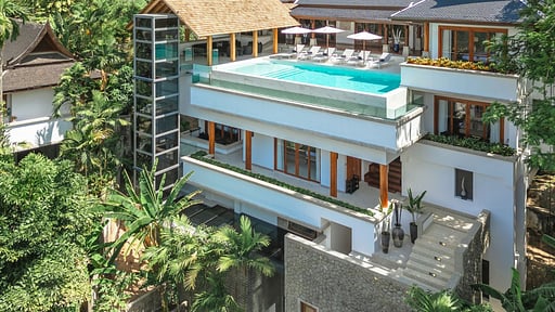 Sea View Zenith Villa Drone pictures