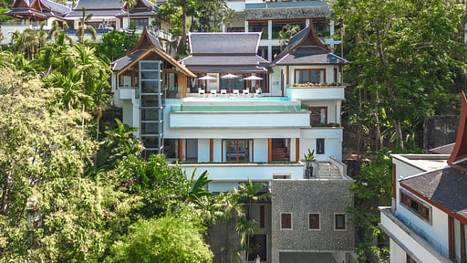 Sea View Zenith Villa Drone pictures