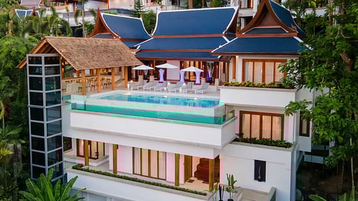 Sea View Zenith Villa Drone pictures